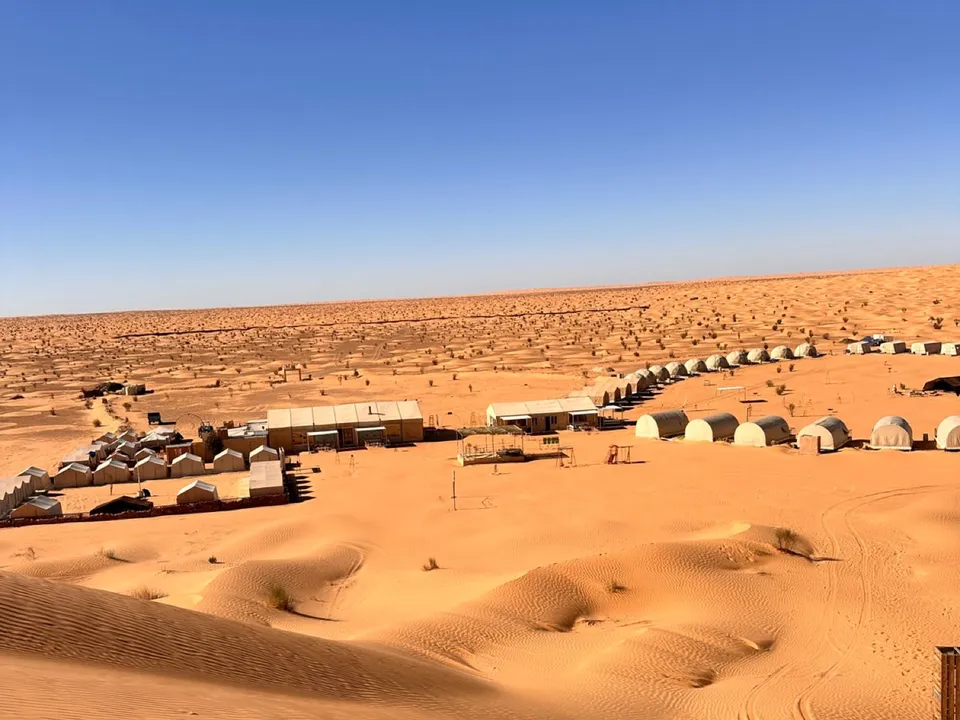 Tiniri Camp, luxury desert camp near Tembaine in the Tunisian Sahara